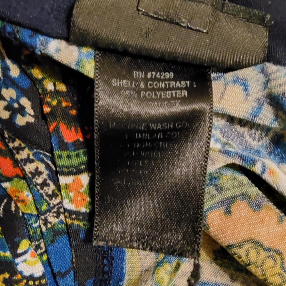 Enfocus Studio Multi Colored Halter Asymmetrical … - image 6